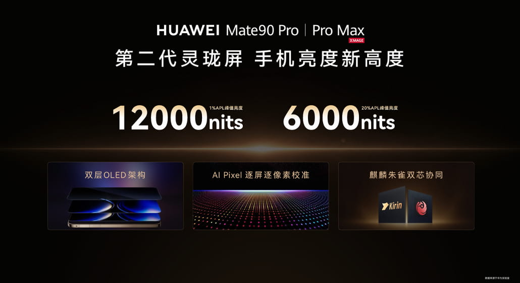 华为双十一焕新季发布会举行 HUAWEI Mate 90系列十大黑科技集中亮相